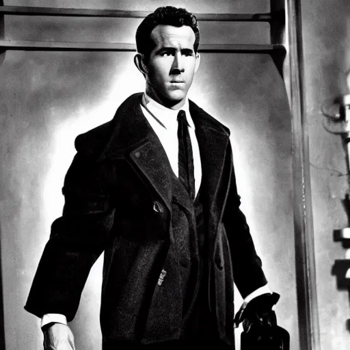 Prompt: Ryan Reynolds in Batman (1960), DC, tv show,