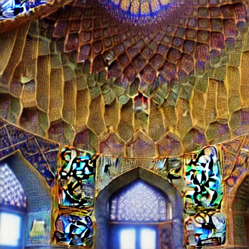 Image similar to Combination of Isfahan mosques and Spain churchs