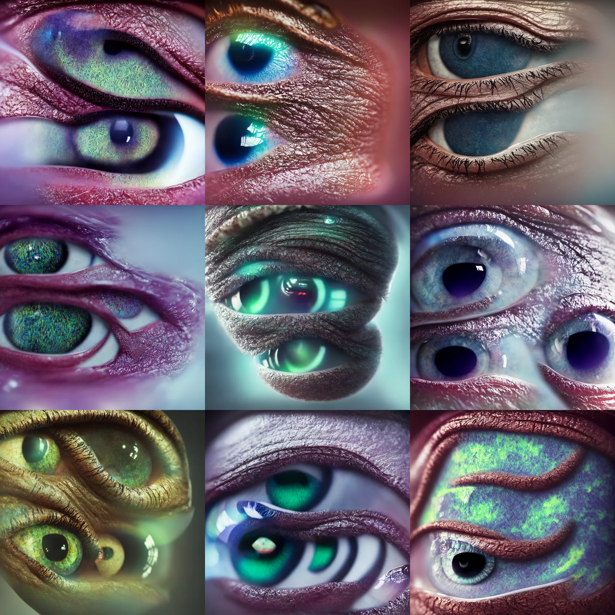 ArtStation - Stylized Anime Eye Generator for Blender