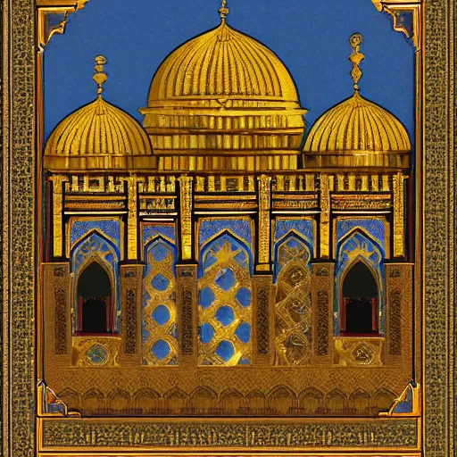 Image similar to islamic golden age