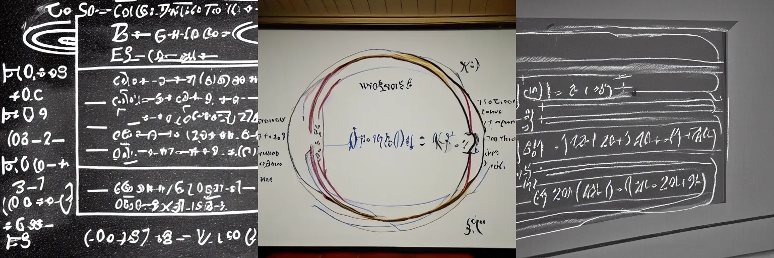 Prompt: equations to open a wormhole drawn on a whiteboard in a baroque den of smokey wonder