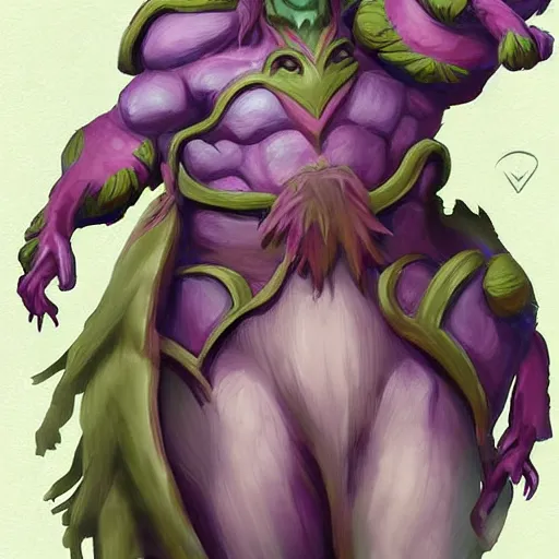 Image similar to treant protector from dota 2, digital art, in the style of Artgerm