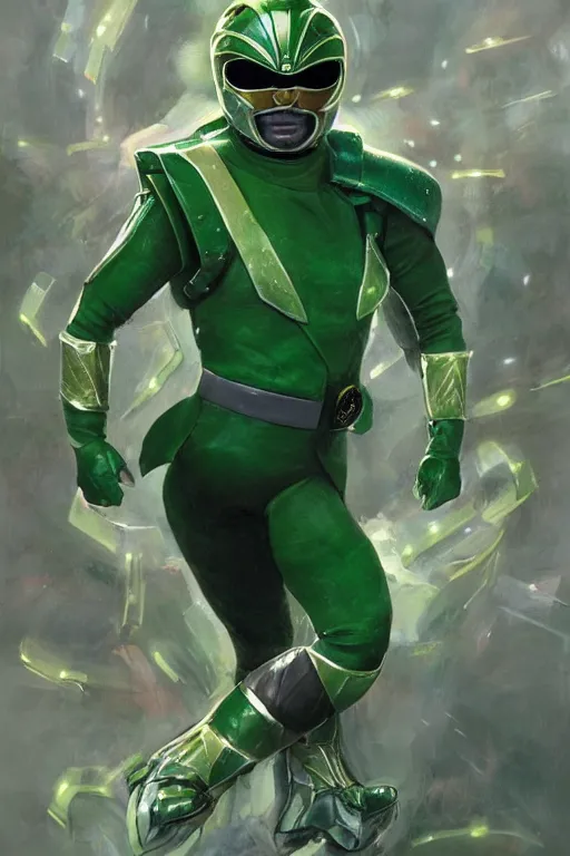 Image similar to portrait of carl sagan as green ranger on rollerskates from power rangers, intricate, highly detailed, smooth, artstation, digital illustration by Ruan Jia and Mandy Jurgens and Artgerm and Wayne Barlowe and Greg Rutkowski and Zdislav Beksinski