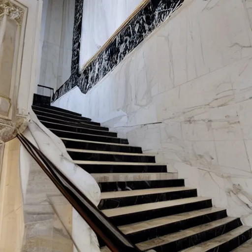 Image similar to marble stairway to heaven