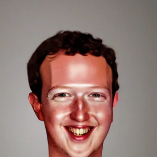 Image similar to mark zuckerburg's adult face on the body of a child