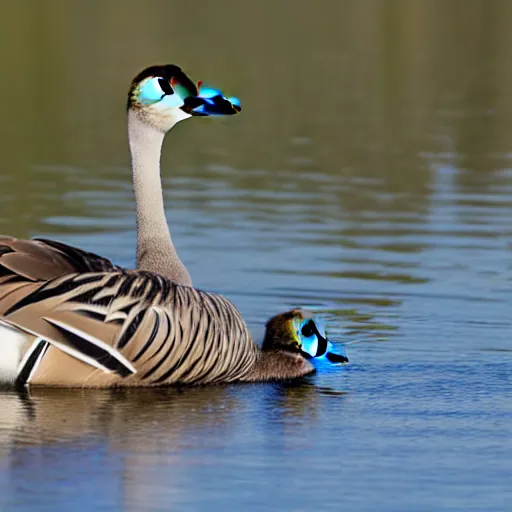 Image similar to duck killing goose