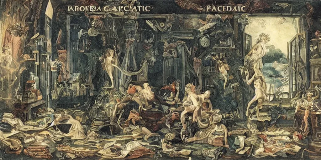 Image similar to Arcadia, very coherent, realistic, masterpiece
