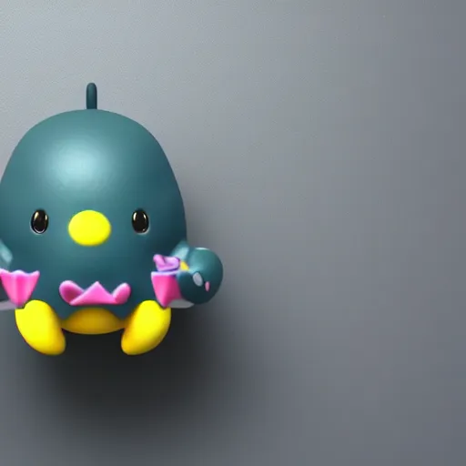 Image similar to tamagotchi, 3 d render, clay, stop motion, puppet