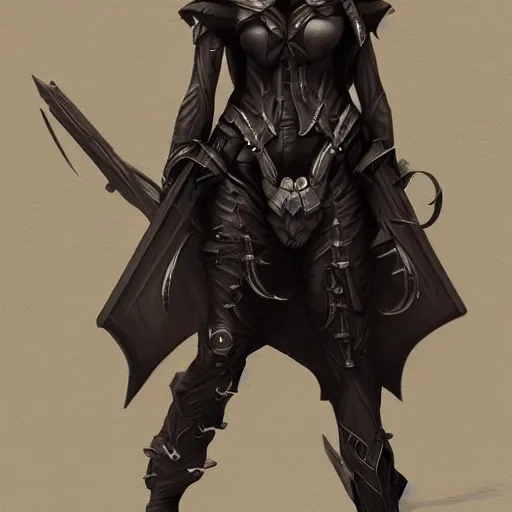 Image similar to techno dark elf spy, character concept, digital art, art station, hd, hyperrealistic