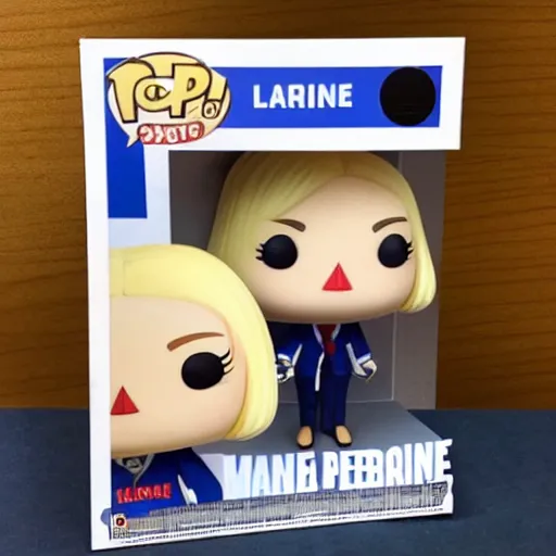 Image similar to Marine Lepen Funko pop