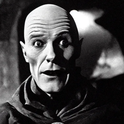 Image similar to Bryan Cranston in Nosferatu (1922)