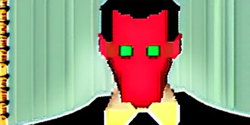 Image similar to american psycho on nintendo 6 4