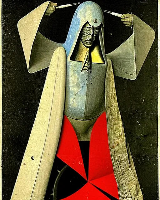 Image similar to starscream by hieronymus bosch