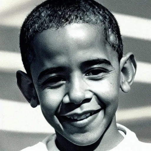Image similar to Barack Obama as a kid