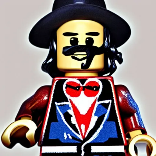 Prompt: Lego jhonny depp