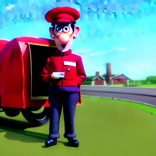 Image similar to postman pat cgi!!