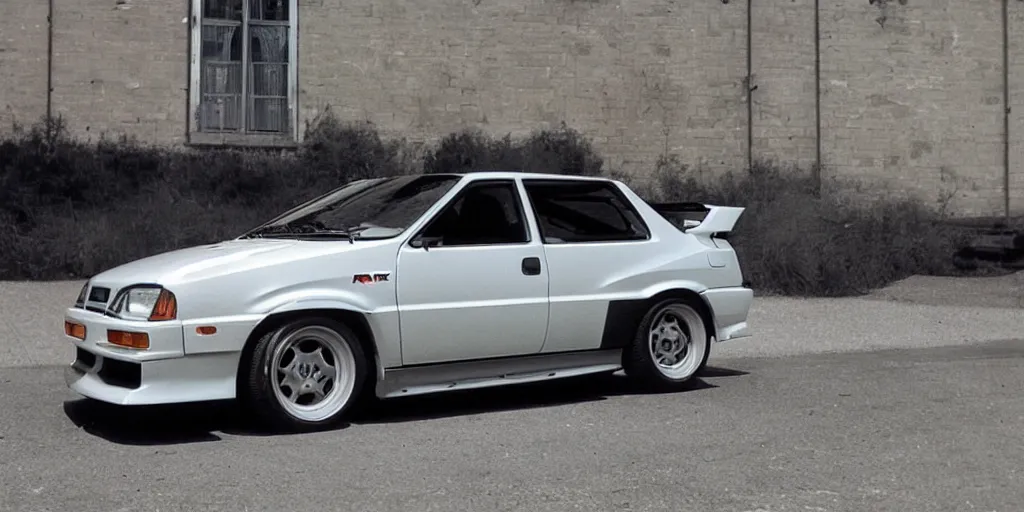 Prompt: “1980s Honda Civic Type R”