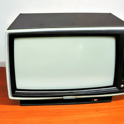 Prompt: A 1984 television