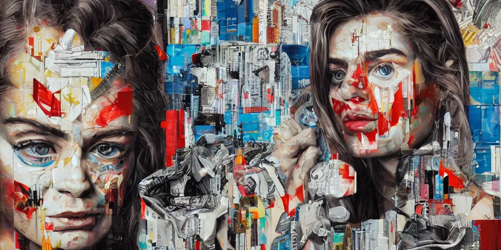 Image similar to koyaanisqatsi, by Sandra Chevrier