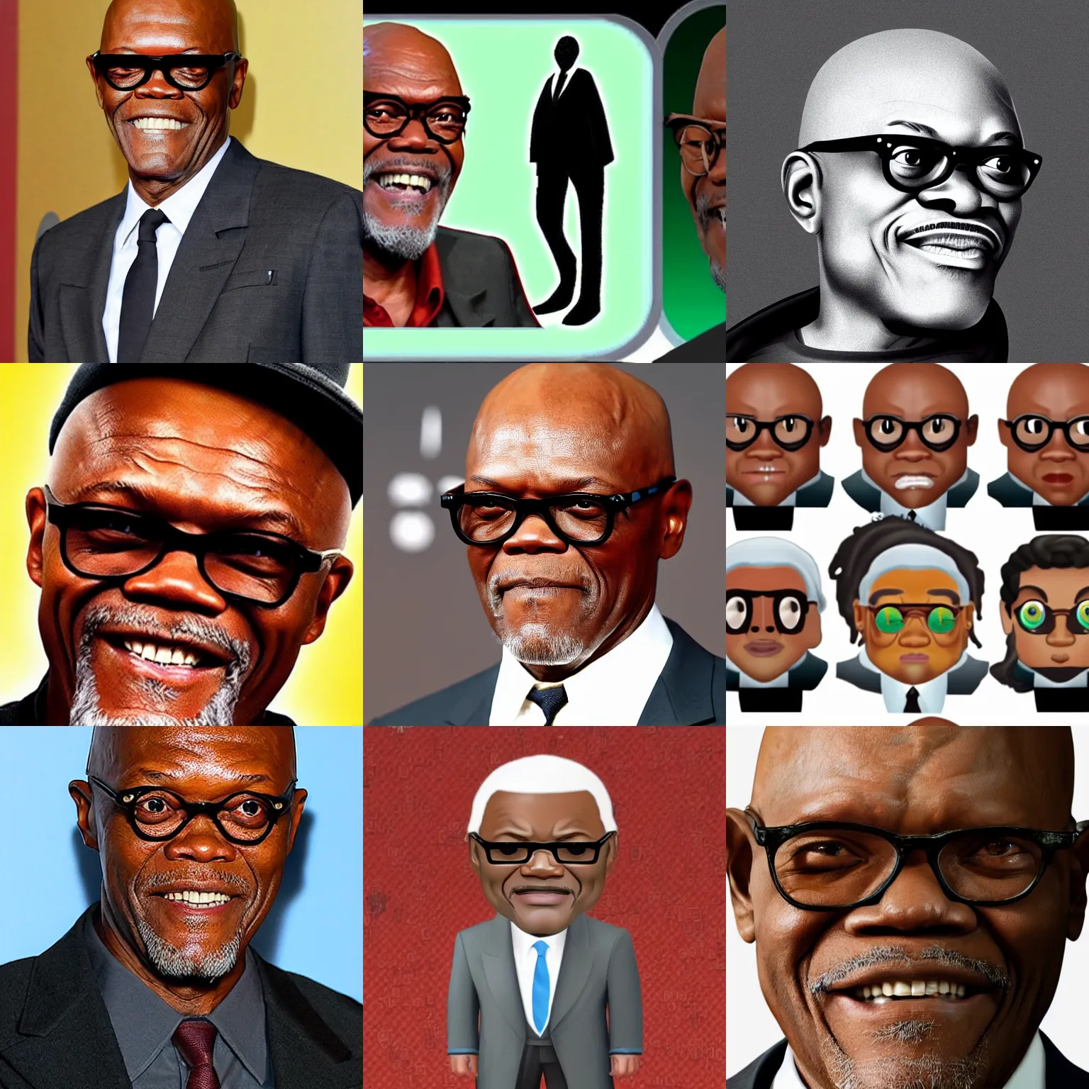 Prompt: samuel l. jackson as an emoji!!!!!!