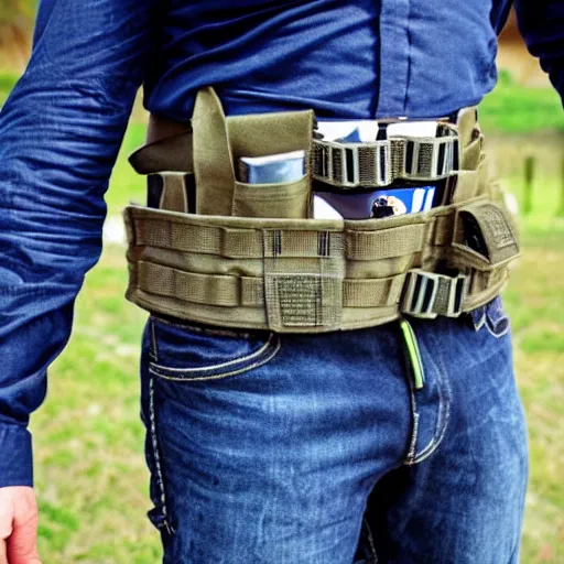 Prompt: tactical toolbelt