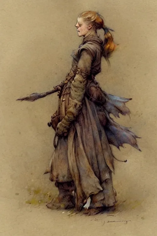 Image similar to (((((1950s medieval. muted colors.))))) by Jean-Baptiste Monge !!!!!!!!!!!!!!!!!!!!!!!!!!!