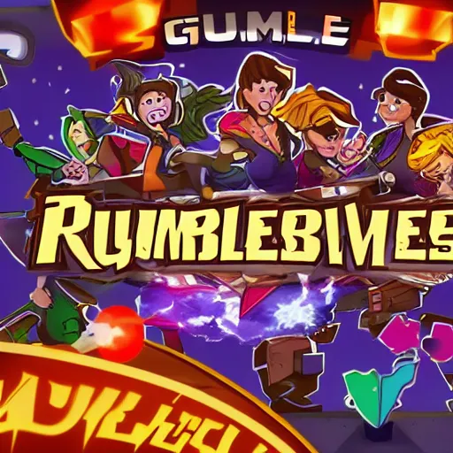 Image similar to rumbleverse as a good game with good servers