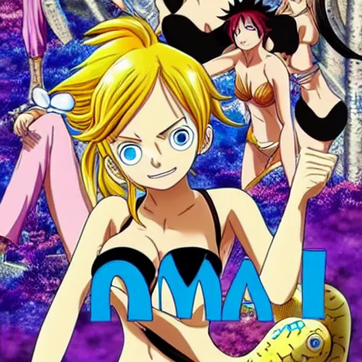 Image similar to nami one piece the movie Cover Art starring emma watson