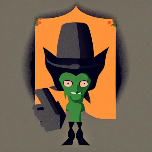 Prompt: full body portrait of a goblin, cartoon, illustration, comic, vector art