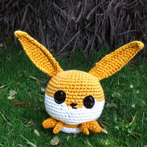 Image similar to crochet eevee