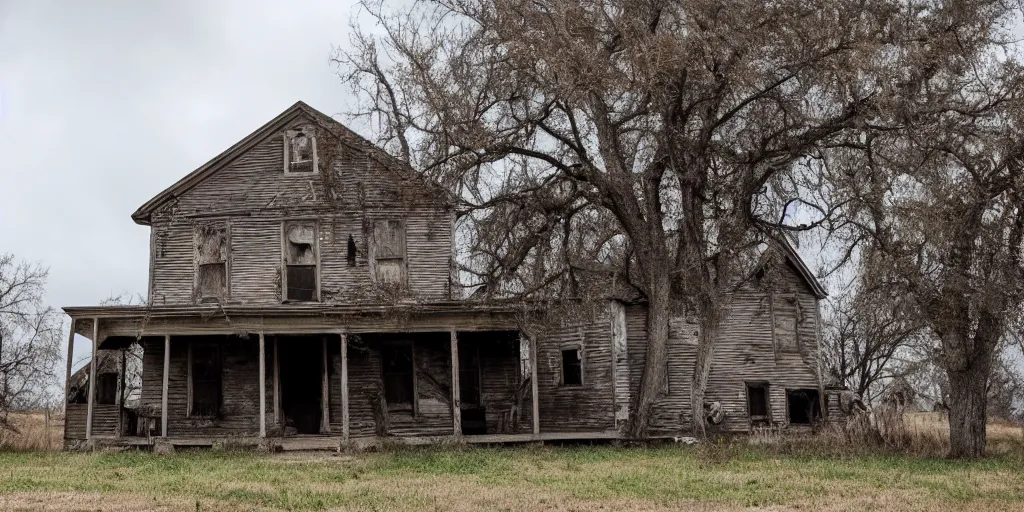 Prompt: Villisca Axe Mirder House