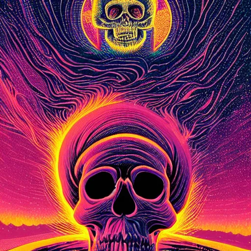 Image similar to ngc 3132 melting mysterious skull landscape by Casey Weldon, dan mumford 8k ultra high definition, upscaled, perfect composition , golden ratio, edge of the world, image credit nasa nat geo