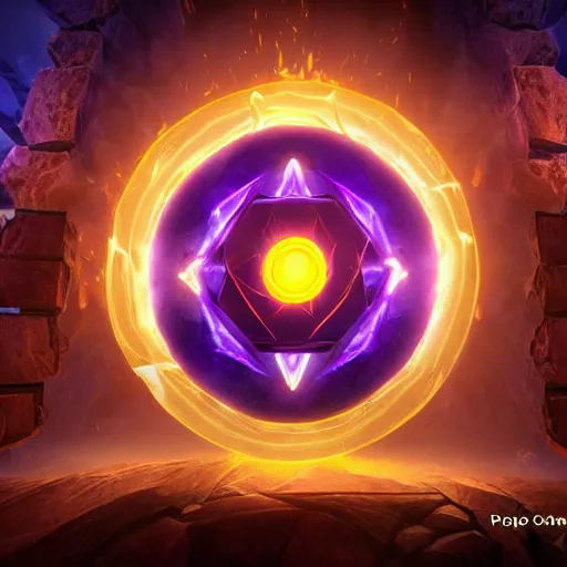 Image similar to purple powerful magic mana symbol, epic legends game icon stylized digital illustration radiating a glowing aura global illumination ray tracing hdr fanart arstation by ian pesty and katarzyna bek - chmiel