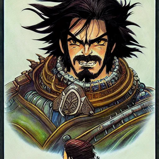 Image similar to prompt : portrait of warcraft character painted in miyazaki color style drawn by katsuhiro otomo and takato yamamoto, inspired by fables, china doll face, smooth face feature, intricate oil painting, high detail, sharp high detail, manga and anime 2 0 0 0