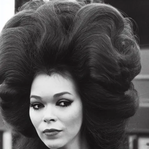 Image similar to 1 9 6 9 big hair day in new york