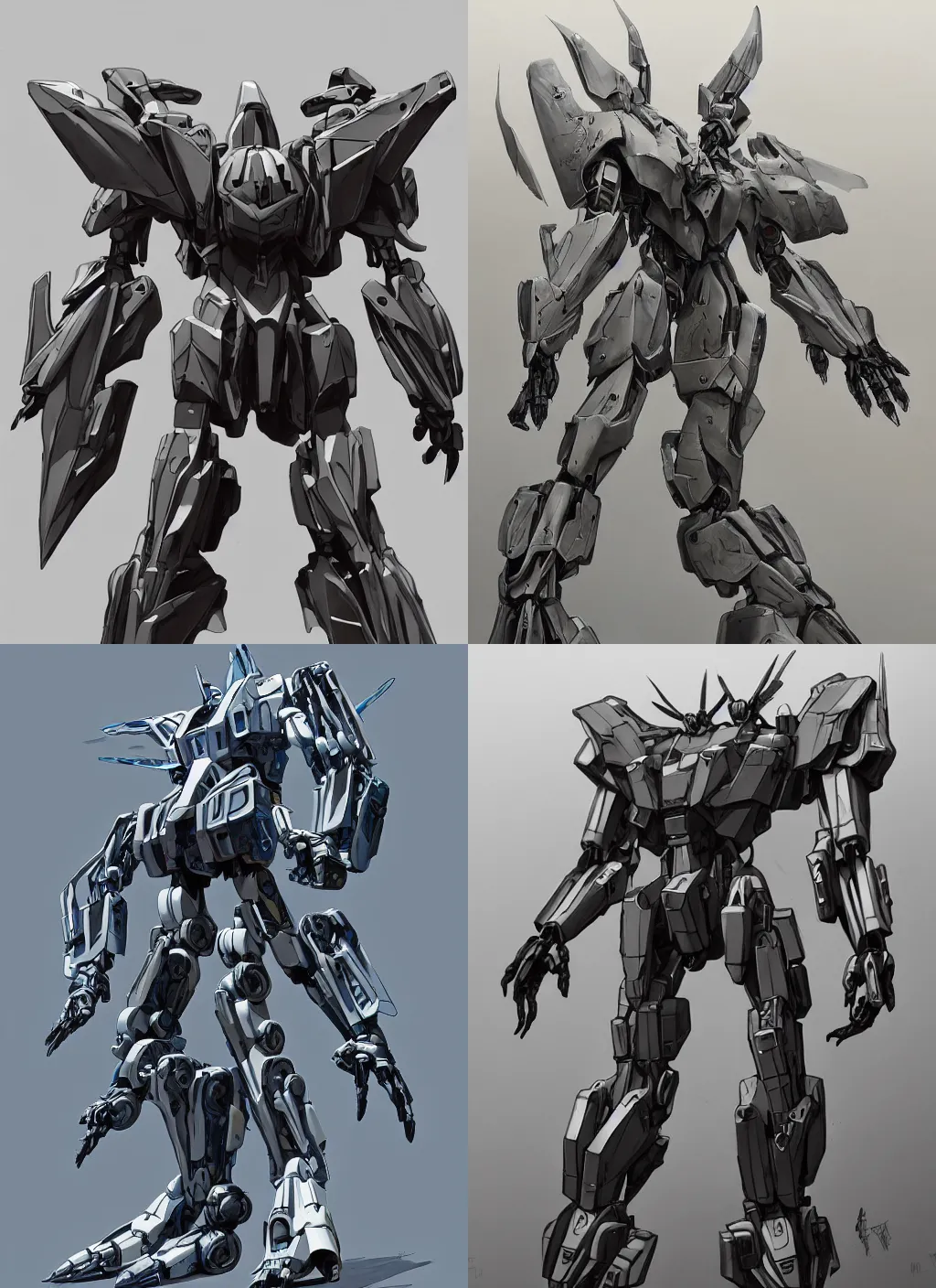 Prompt: concept art of a Transformer (F 16) mech Full body, Trending, super Mecha anime robot, intricate, highly detailed, smooth, artstation, digital illustration by Ruan Jia and Mandy Jurgens and Artgerm and Wayne Barlowe and Greg Rutkowski and Zdislav Beksinski, two legs two arms one head, heroic proportions figure, follows the golden ratio