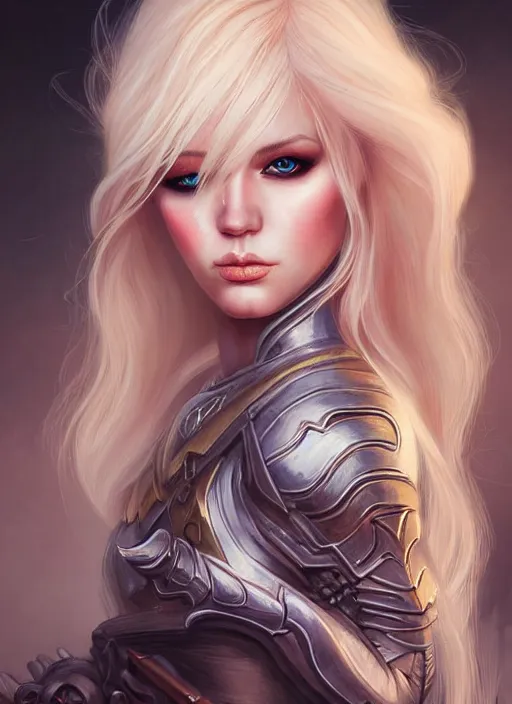 Image similar to blonde combat fairy venizian era, dark fantasy, extremely detailed, sharp focus, portrait, smooth, digital illustration, by rossdraws, frank franzzeta