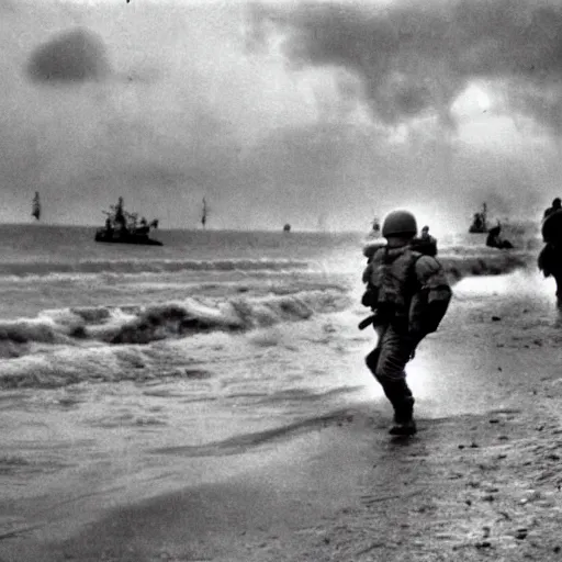 Image similar to kirby storms normandy beach on d - day ww 2