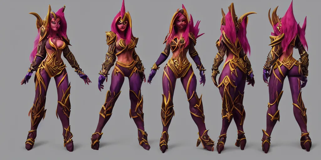 Image similar to Character sheet of Valeera (World of Warcraft). 3d render, octane render, game art, realistic, highly detailed, trending on artstation, 4k, trending on artstation, pixar, cgsociety, unreal engine 5, redshift render, trending on artstation, blender, behance, cg