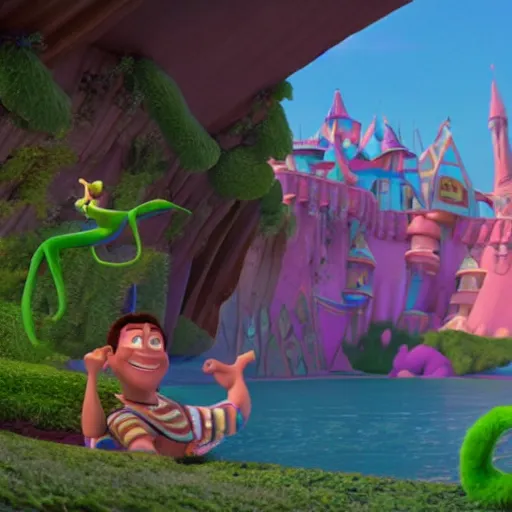 Image similar to Zelenskyy as seen in Disney Pixar\'s Up (2009)