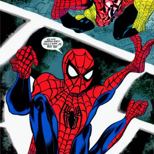 Image similar to spider - man getting drunk at a party