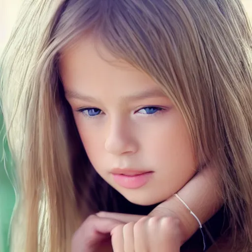 Kristina Pimenova, 9yo, by Tom Bagshow | Stable Diffusion