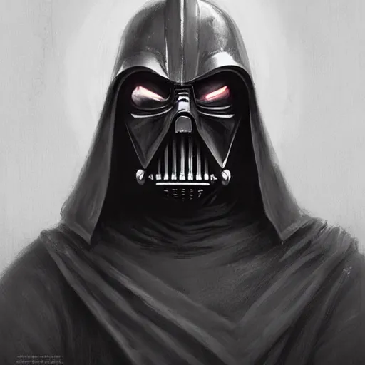 Image similar to portrait of a man by Greg Rutkowski, Jacen Solo as a sith knight, wearing black sith robes, Star Wars Expanded Universe, highly detailed portrait, digital painting, artstation, concept art, smooth, sharp foccus ilustration, Artstation HQ