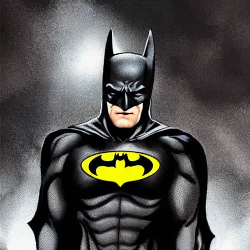 Image similar to photo of batman as a black man