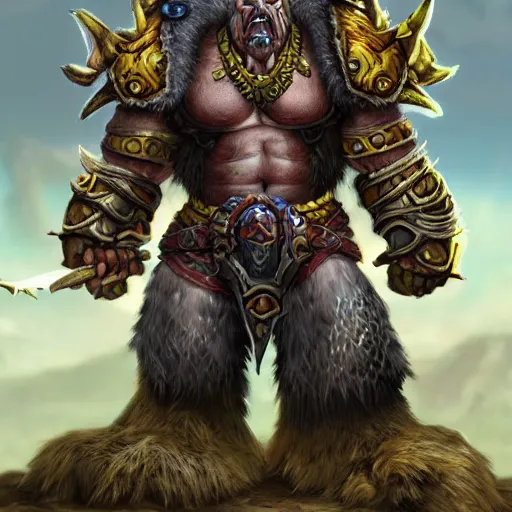 Prompt: epic world of warcraft orc warrior chief, extremely detailed, wow, cinematic