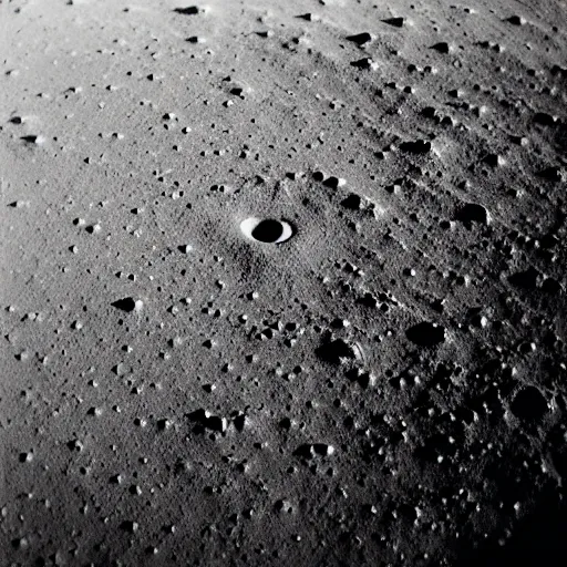 Prompt: view from the surface of the moon