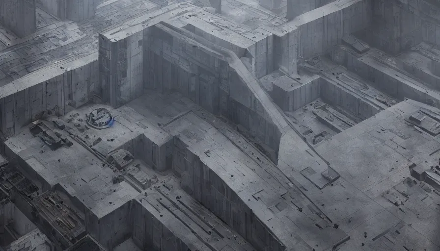 Image similar to big height brutalist imperial military base, drawing architecture, ultra very long shot, top angle, imperial architecture in rogue one, pritzker architecture prize, brutalism architecture, jan urschel, greig fraser