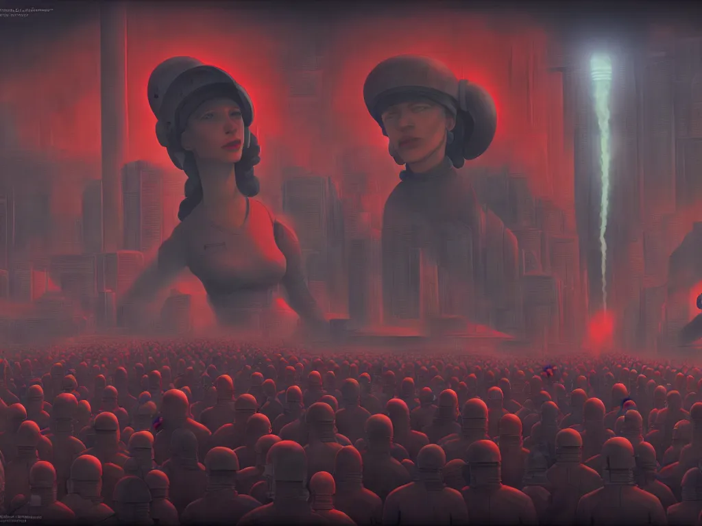 Image similar to the proletariat taking over the means of production in 2 0 9 9, cinematic lighting, digital painting, photorealistic, ultra detailed, 4 k, art by tarsila do amaral