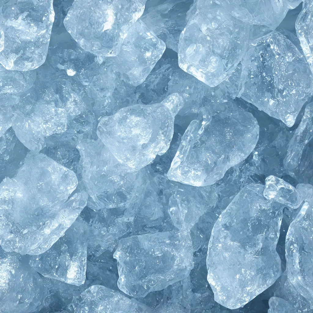 Prompt: ice texture material, high definition, high detail, 8k, photorealistic
