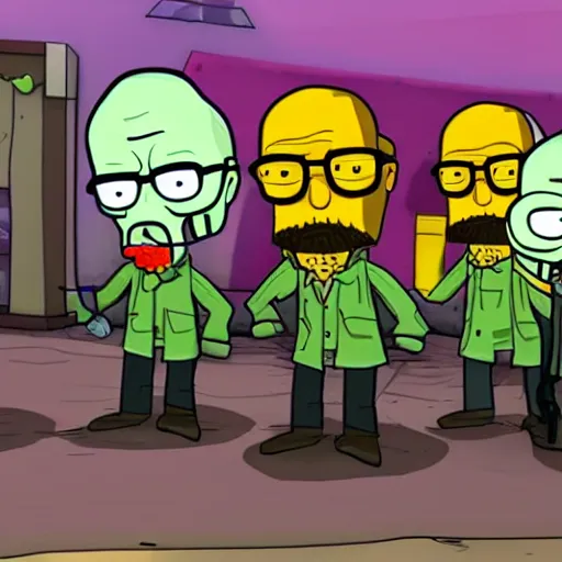 Image similar to walter white in plants vs zombies